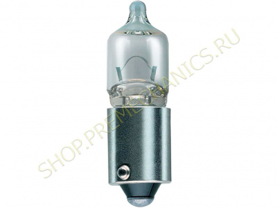 Лампа накаливания H6W 12V 6W BAX9S