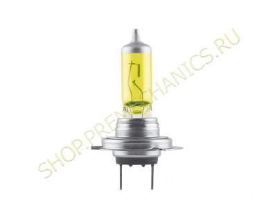 Лампа галогеновая Н7 12V  55W YELLOW Lynx, уп. 10шт